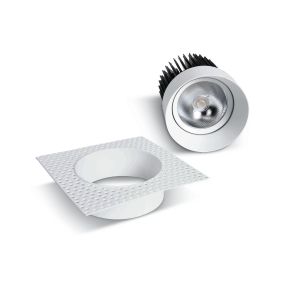 ONE Light COB Trimless LED - inbouwspot - 150 x 150 mm, Ø 110 mm inbouwmaat - 30W dimbare LED incl. - wit - witte lichtkleur