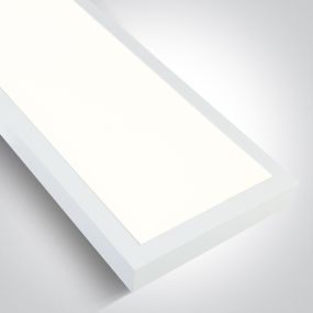 ONE Light UGR19 Backlit - plafondlamp - 150 x 15 x 4,2 cm - 40W LED incl. - wit
