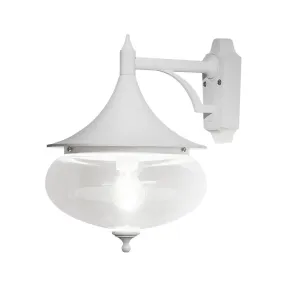 Konstsmide Libra - buiten wandlamp -  28 x 36 x 39,5 cm - IP23 - mat wit