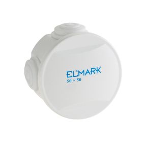Elmark distributie box - Ø 50 cm - IP55 - wit