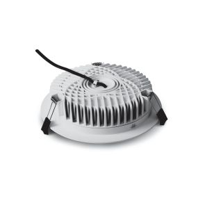 ONE Light Bathroom Downlights - inbouwspot - Ø 228 mm, Ø 210 mm inbouwmaat - 25W LED incl. - IP54 - wit - witte lichtkleur