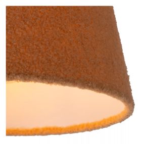 Lucide Woolly - hanglamp - Ø 28 x 150 cm - okergeel