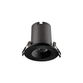 Integral Lux Hi-Brite 60 inbouwspot - Ø 70 mm, Ø 60 mm inbouwmaat - 9W LED incl.- zwart