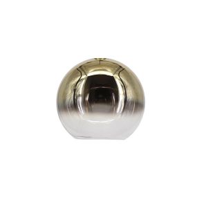 Artdelight Rosario - glazen lampenkap - Ø 20 x 17 cm - goud