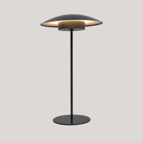 New Garden Sardinia 40 - oplaadbare tafellamp - Ø 22 x 40 cm - 6W dimbare LED incl. - IP44 - antraciet