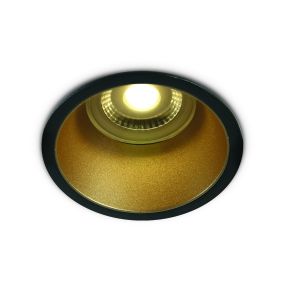 ONE Light Semi Trimless Dark Light - inbouwspot - Ø 69 mm, Ø 64 mm inbouwmaat - zwart