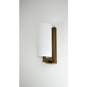 Artdelight Movano - wandverlichting -  13 x 8,7 x 17,8 cm - donker brons