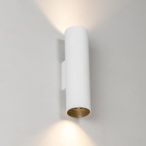 Faro Stan - wandverlichting - 6 x 7,2 x 22,5 cm - mat wit