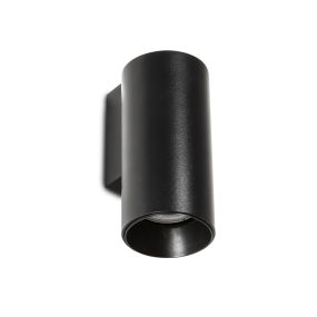 Faro Stan - wandverlichting - 6 x 7,2 x 12,5 cm - mat zwart