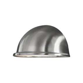 Konstsmide Torino - buiten wandlamp - 20 x 10,5 x 10 cm - IP23 - roestvrij staal