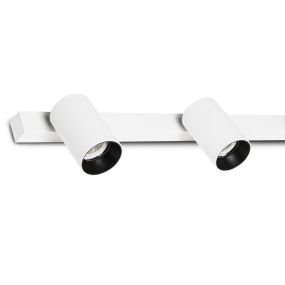 Faro Stan - opbouwspot 3L - 56 x 13,4 x 9,8 cm - mat wit