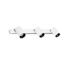 Faro Stan - opbouwspot 3L - 56 x 13,4 x 9,8 cm - mat wit