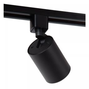 Lucide Track Nigel Railspot - 1-fase Railsysteem - Ø 6,5 x 12,5 cm - Zwart