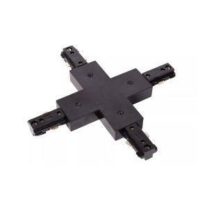 Lucide Track X-koppelstuk - 1-fase Railsysteem - 230V - Zwart