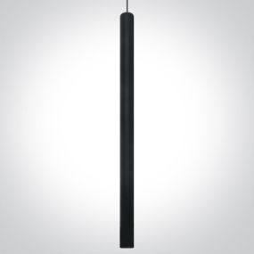 ONE Light Track Lights - op rails gemonteerde hanger - Ø 3,2 x 60 cm - 8W LED incl. - zwart