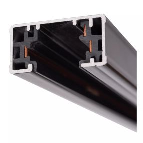 Lucide Track Opbouwrail - 1-fase Railsysteem incl. afdekplaat - 1 meter - 220V - Zwart