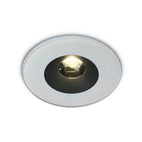ONE Light Bathroom Range - inbouwspot - Ø 110 mm, Ø 94 mm inbouwmaat - 6W LED incl. - IP65 - wit