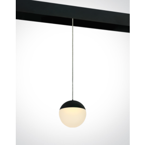 ONE Light magnetisch railsysteem MINI, MIDI & MAXI - hanglamp - Ø 9,3 x 150 cm - 10W LED incl. - zwart