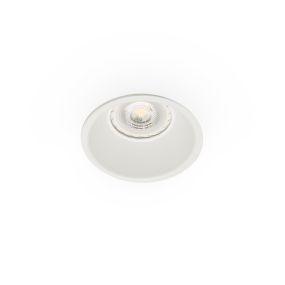 Faro Gas - inbouwspot - Ø 85 mm, Ø 76 mm inbouwmaat - mat wit