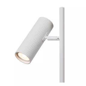 Lucide Clubs - tafellamp - Ø 15 x 42 cm - wit