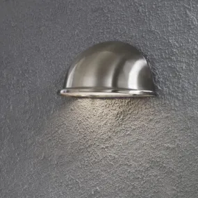 Konstsmide Torino - buiten wandlamp - 20 x 10,5 x 10 cm - IP23 - roestvrij staal