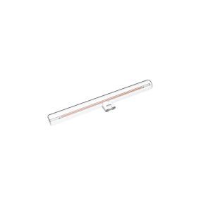 Daylight Italia LED lamp - Linea clear - Ø 3 x 30 cm - S14d - 6W dimbaar - 2700K - transparant