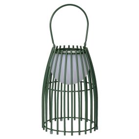 Lucide Fjara - oplaadbare buiten tafellamp - 17 x 17,5 x 25 cm - 0,3W LED incl. - IP44 - groen