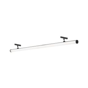 Nova Luce Ram 24V - armatuur voor magnetisch profielsysteem - 150 x 12 cm - 38W LED incl. - zandzwart