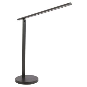 VK Lighting Nia - bureaulamp - 14,5 x 42 x 38  cm - 7W dimbare LED incl. - instelbare lichtkleur - zwart