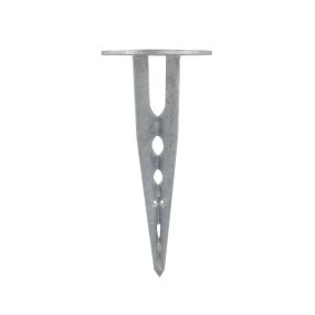 Lichtkoning Pike - verankering grondspie - Ø 15 x 35cm - gegalvaniseerd staal