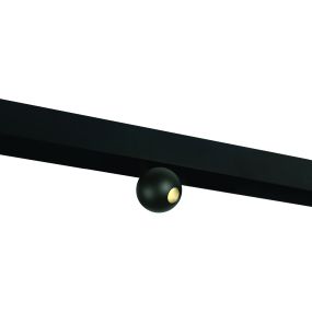 ONE Light magnetisch railsysteem MINI, MIDI & MAXI - railspot - Ø 5,4 x 8 cm - 7W LED incl. - zwart