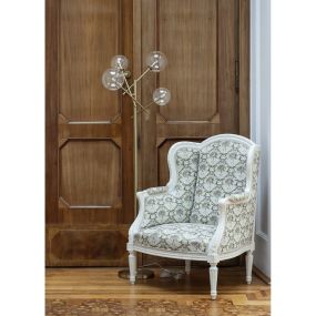 Maxlight Lollipop - staanlamp - 155 cm - messing