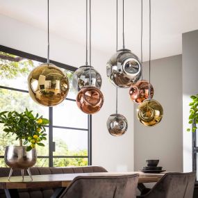Vico Stellar - hanglamp - 130 x 30 x 150 cm - glas
