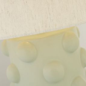 Searchlight Crazy - tafellamp - Ø 38 x 54 - groen en grijs