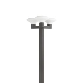 Faro Blub's – lantaarnpaal - 54 x 18,4 x 214 cm - IP44 - donkergrijs
