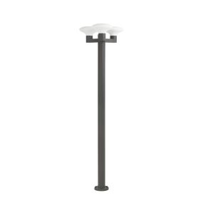 Faro Blub's – lantaarnpaal - 54 x 18,4 x 214 cm - IP44 - donkergrijs