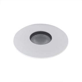 Nova Luce Bang - grondspot voor buiten - Ø 37 mm, 32 mm inbouwmaat - 1W LED incl. - IP67 - wit