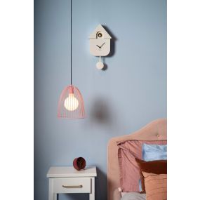 Lucide Macarons - hanglamp - Ø 24,5 x 163 cm - roze