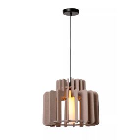 Lucide Rollo - hangamp - Ø 40 x 150 cm - taupe