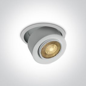 ONE Light Pop Up Range - inbouwspot - Ø 105 mm, Ø 98 mm inbouwmaat - 15W LED incl. - wit