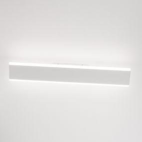 Nova Luce Line - wandverlichting - 50,3 x 4,8 x 8 cm - 2 x 12W LED incl. - zandwit