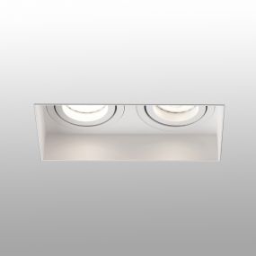 Faro Hyde Trimless - inbouwspot - 164 x 82 mm, 182 x 93 mm inbouwmaat - mat wit