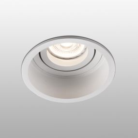 Faro Hyde - inbouwspot - Ø 89 mm, Ø 83 mm inbouwmaat - mat wit