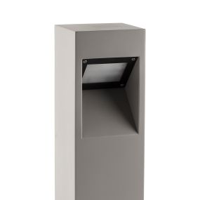 Faro Cast - tuinpaal II – 15 x 13 x 30 cm - 10W LED incl. - IP65 - donkergrijs