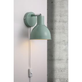 Nordlux Pop 16 - wandverlichting met schakelaar - 15,5 x 19 x 20 cm - groen