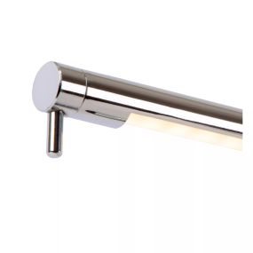 Lucide Madison - bureaulamp - 62,5 x 5,5 x 33 cm - 6,5W dimbare LED incl. - chroom