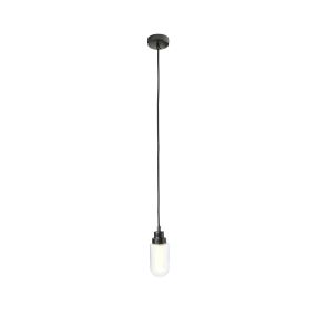 Faro Brume - hanglamp - Ø 8 x 19 cm - oud staal