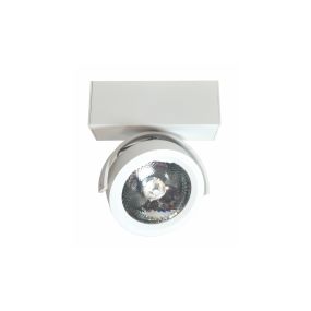Artdelight Dutchess LED - opbouwspot 1L - 16 x 6 x 19 cm - 13W dimbare LED incl. - wit