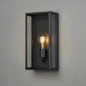 Konstsmide Carpi Large - wandverlichting - 12,5 x 40 x 20,5 cm - IP44 - zwart