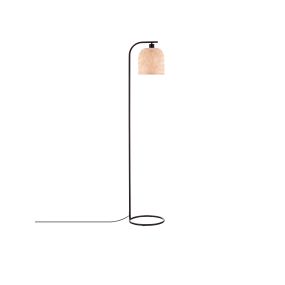 Nova Luce Intra - staanlamp - Ø 23 x 160 cm - natuurlijk bamboe en zwart